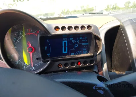 2015 Chevrolet Sonic Lt из США, поврежденный, VIN 1G1JC5SG8F4126703